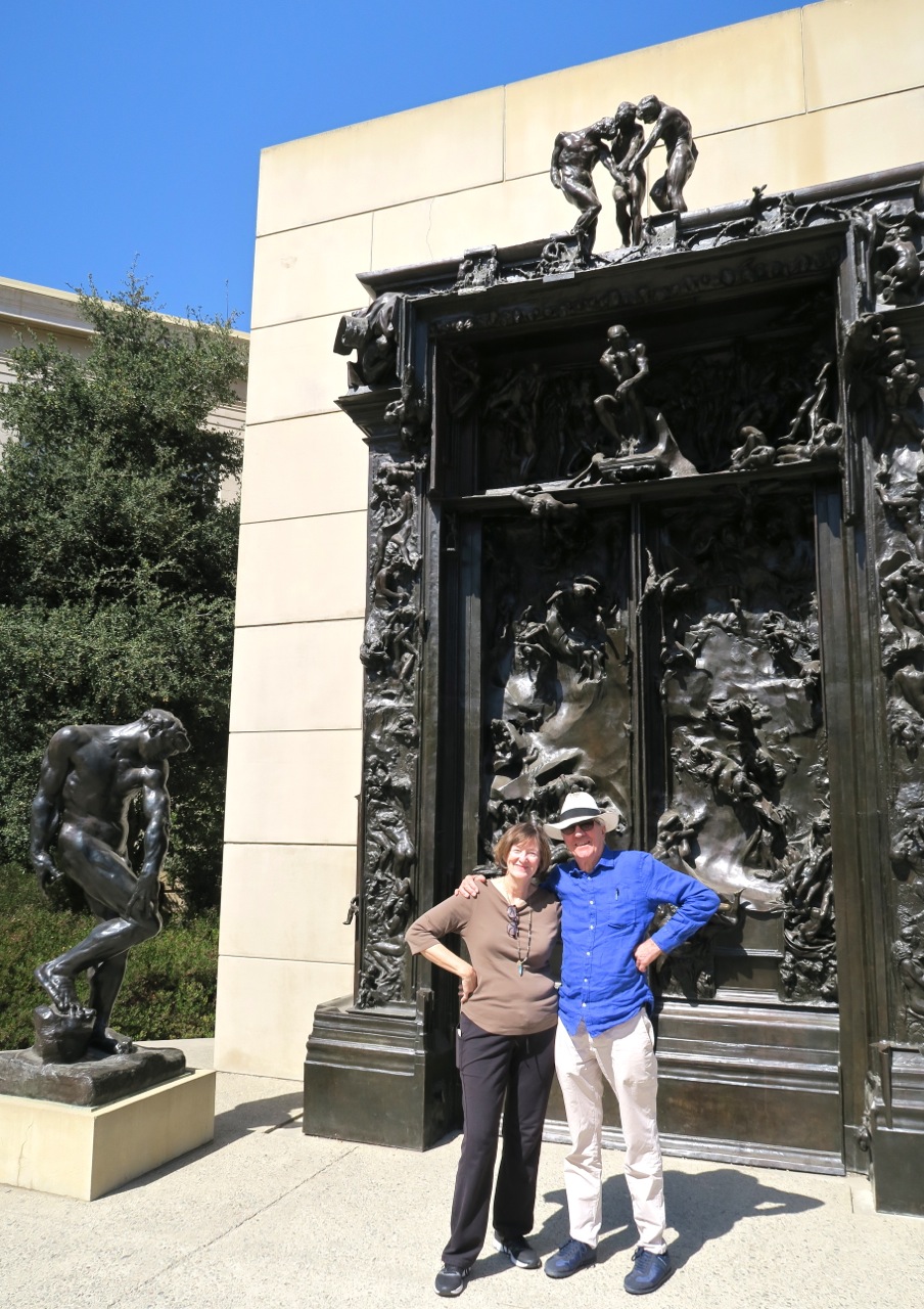 The Gates of Hell do not dampen our enjoyment of the beautiful California day.